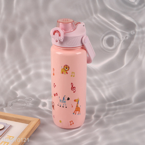 Factory Supply Kids Water Bottle Cute Cartoon Printed Water Bottle for School