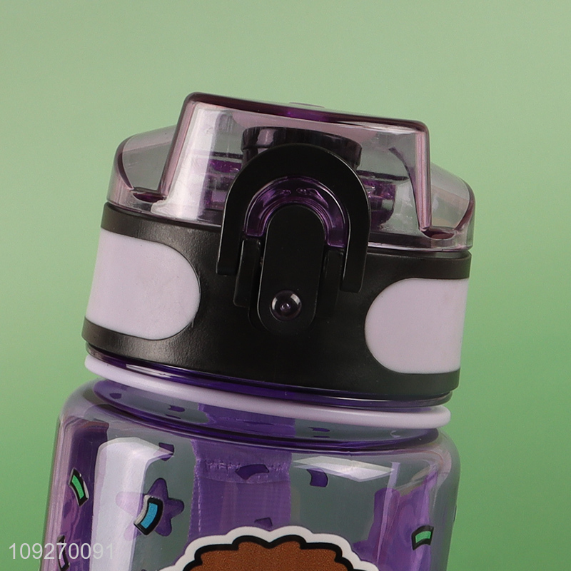 New Product Plastic Kids Water Bottle Leakproof Cartoon Kids Water Bottle