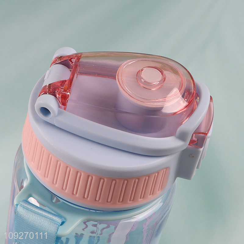 China Imports Plastic Water Bottle Custom Logo Water Bottle for Women & Girls