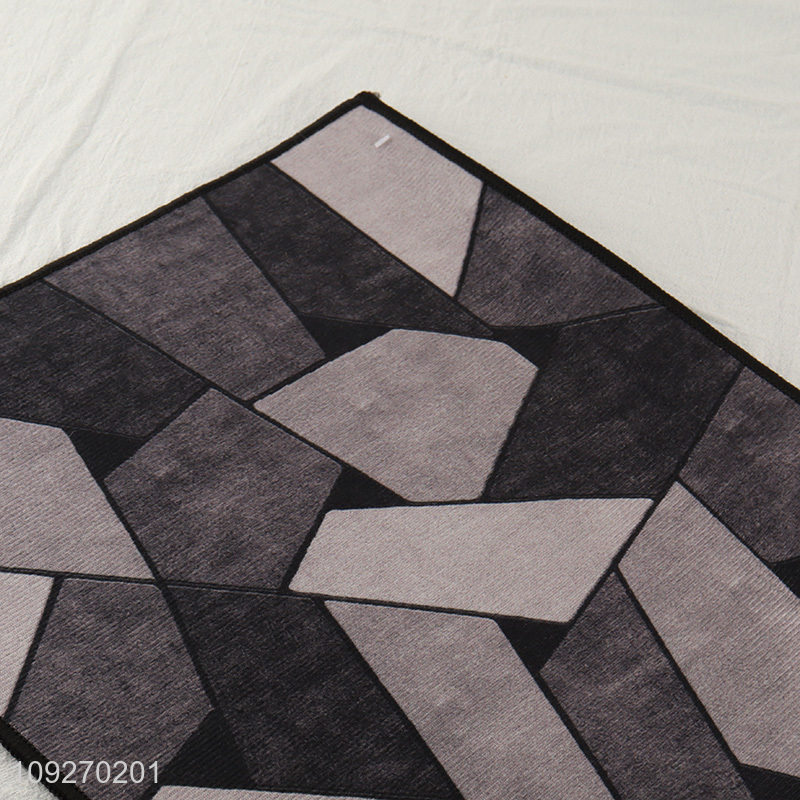 Good selling rectangle anti-slip floor mat door mat wholesale
