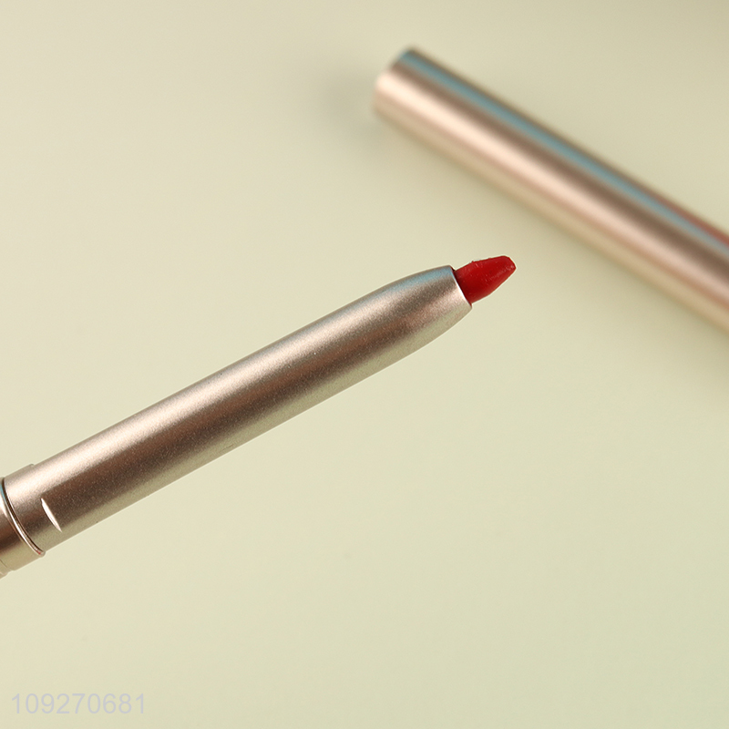 Online wholesale waterproof non-stick cup automatic lip liner pencil