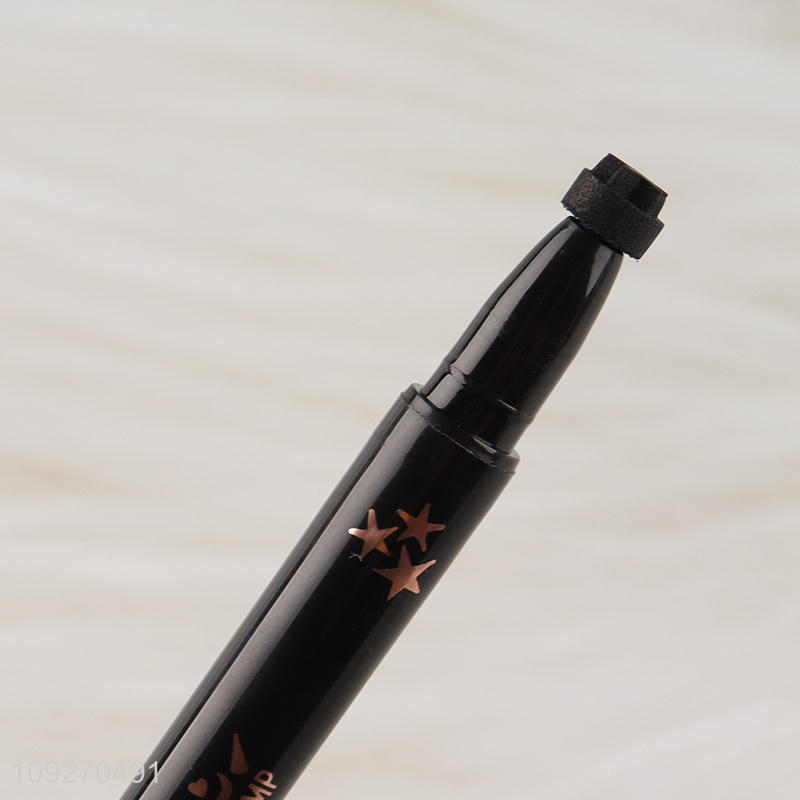 Top selling professional waterproof eyeliner pen with eye stamp