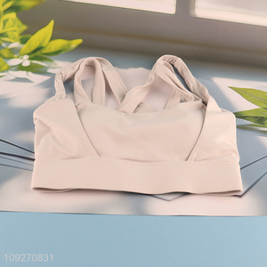 Low price adjustable breathable women underwear women bra for sports