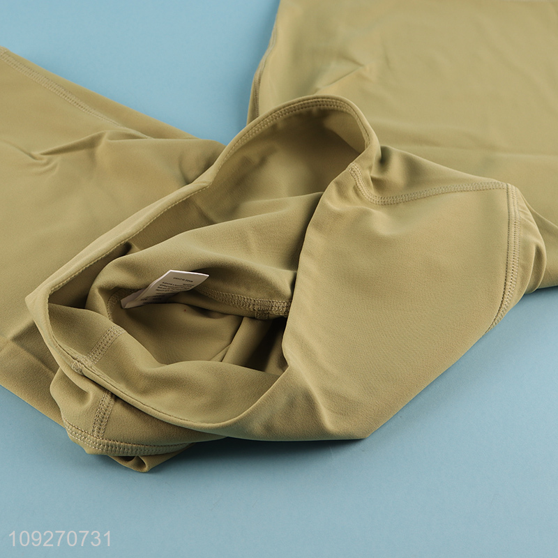 Good selling elastic breathable women sports fitness shorts