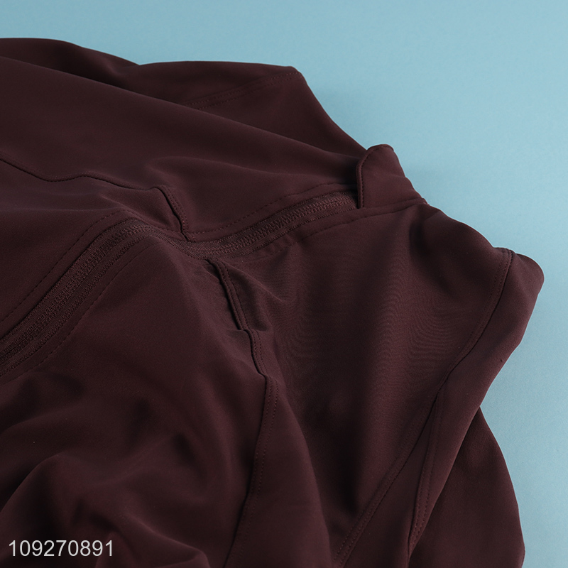 Wholesale Gym Fitness Sports Tops Women's Zipper Yoga Jacket