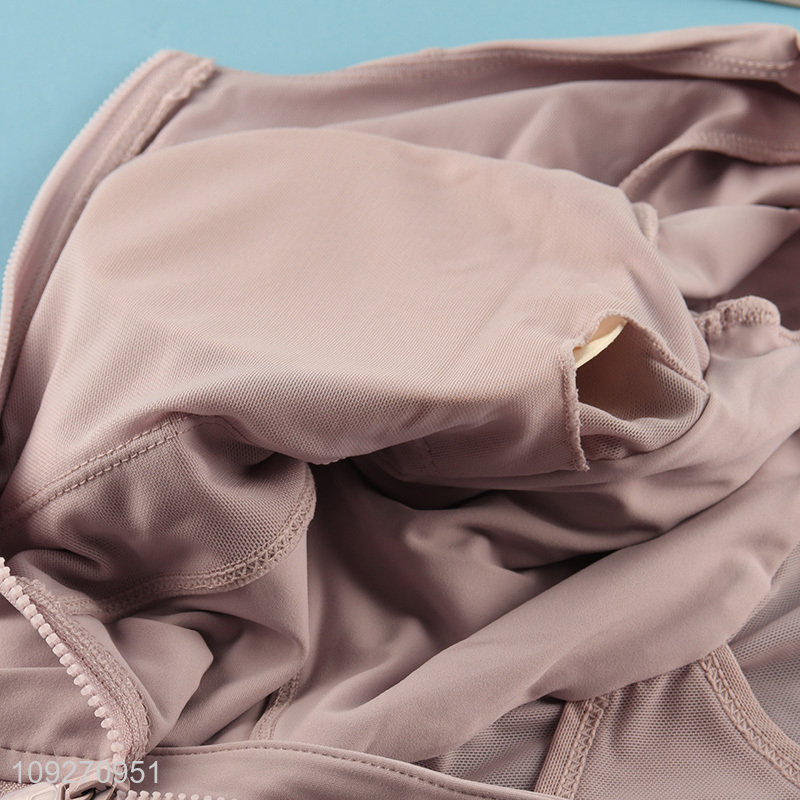 Good price shockproof adjustable women sports yoga bra top for sale