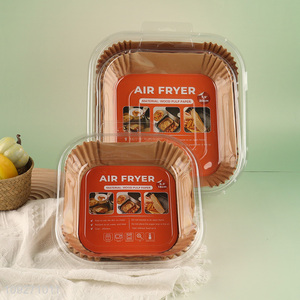 Online wholesale wood pulp paper air fryer kitchen baking paper