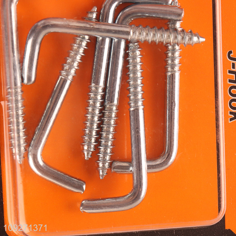 High quality 7pcs j-shaped iron hook right-angle nails set