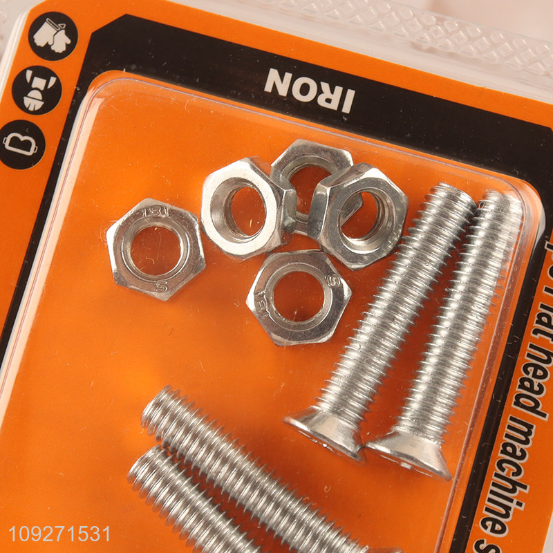 China wholesale iron phillips flat head machine screw with washer