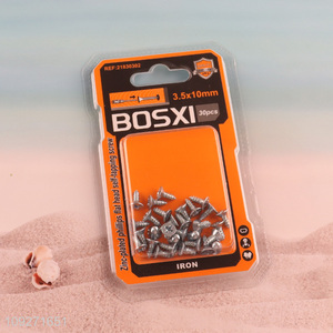 Best quality 3.5*10mm zinc-plated phillips flat head self-tapping screws