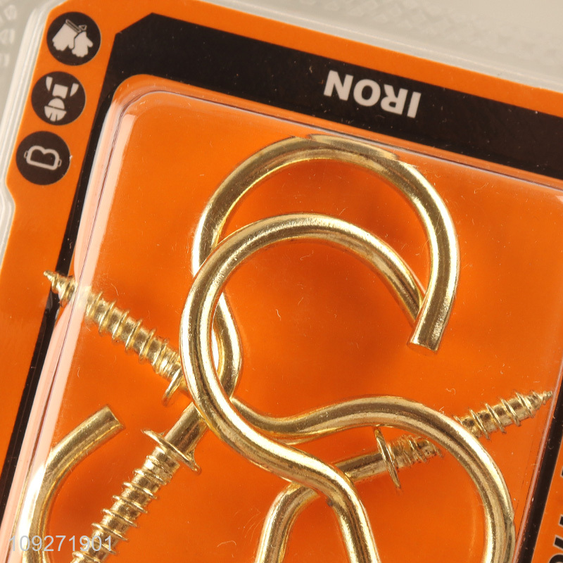 Top quality 4pcs hardware accessories self-tapping screws hooks