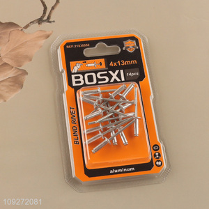 Top selling 4*13mm hardware accessories blind rivet self tapping screws