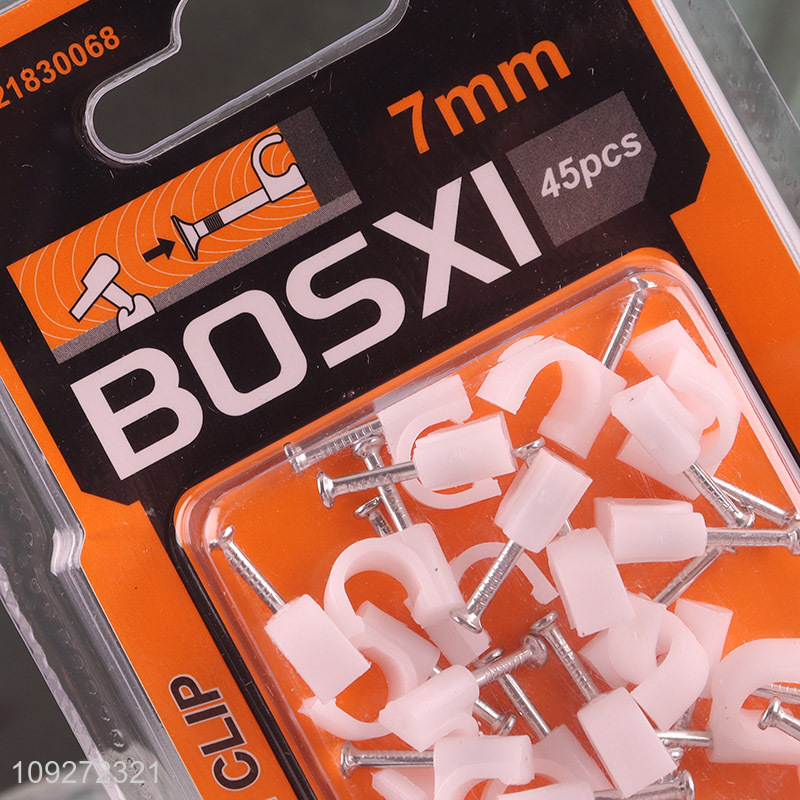 Online Wholesale Cable Clips Nail in Cable Clips Plastic Wire Clamps