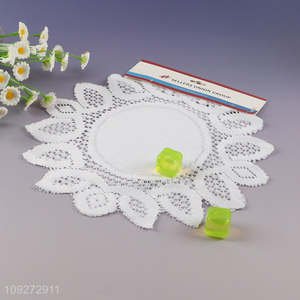 China supplier 2pcs tabletop decoration polyester dinner mat place mat