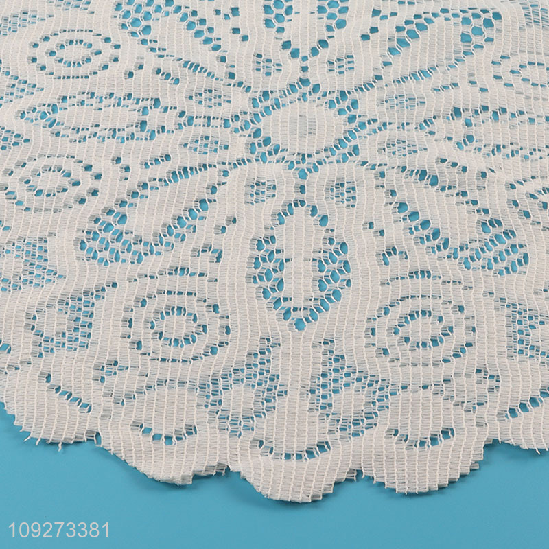 China supplier round flower shape dinner mat placemat table mats