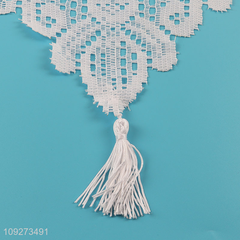 Top selling polyester hollow table runner table decoration wholesale