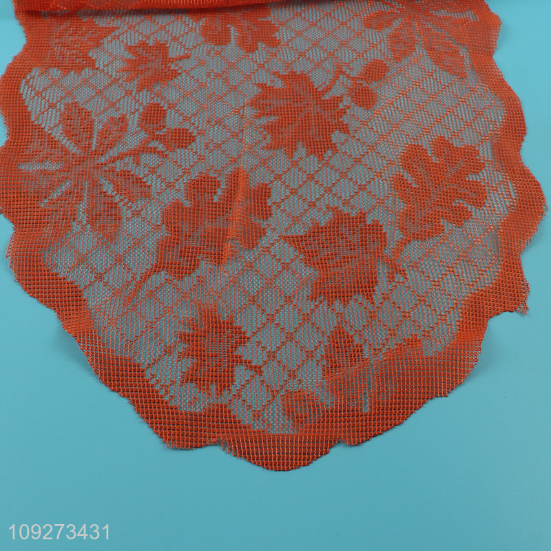 Yiwu market home restaurant polyester table runner table decoration