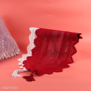 Good selling polyester table runner table decoration table flags