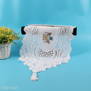 Top selling polyester hollow table runner table decoration wholesale
