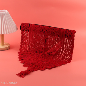 Hot products polyester table runner table decoration table flags