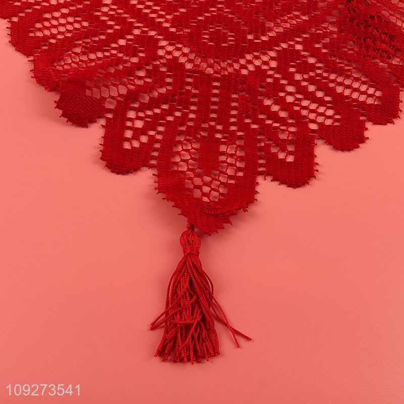 Hot products polyester table runner table decoration table flags