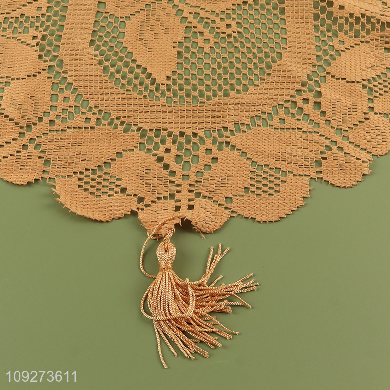 China wholesale golden polyester table runner table decoration table flags