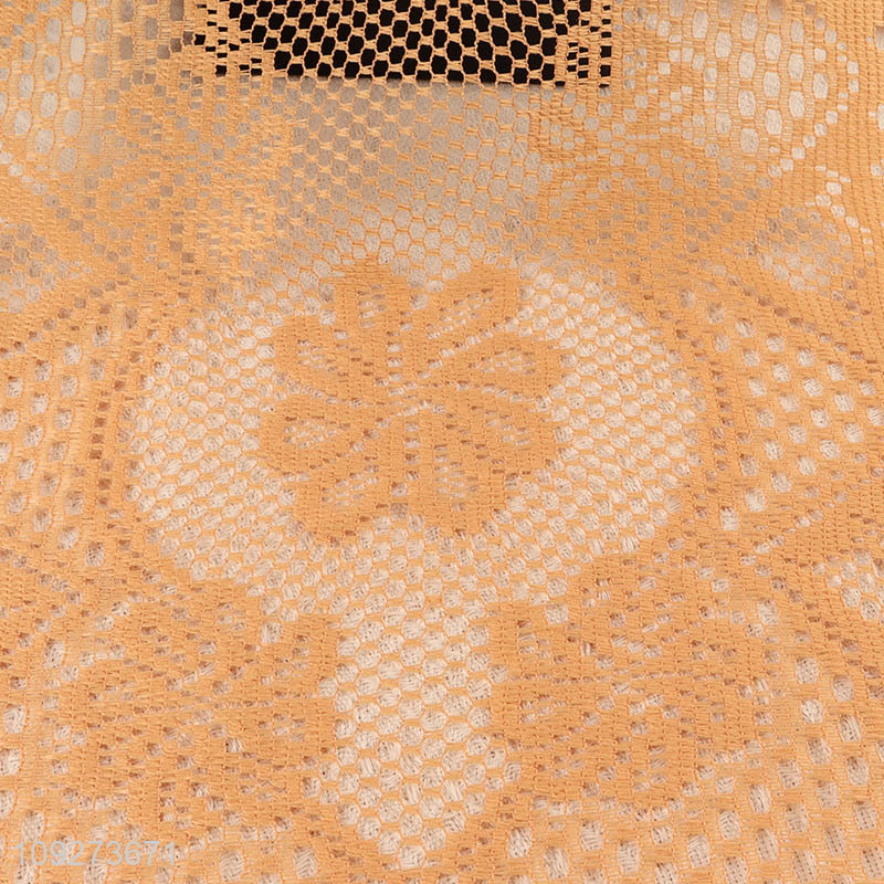 Best price golden polyester table runner table decoration table flags