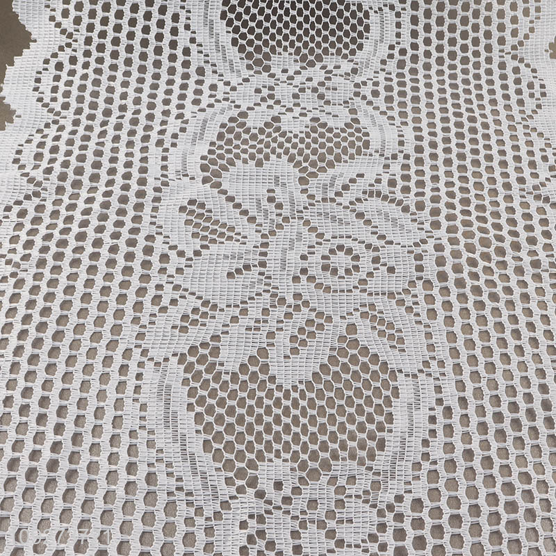 Hot items white hollow table runner table decoration table flags