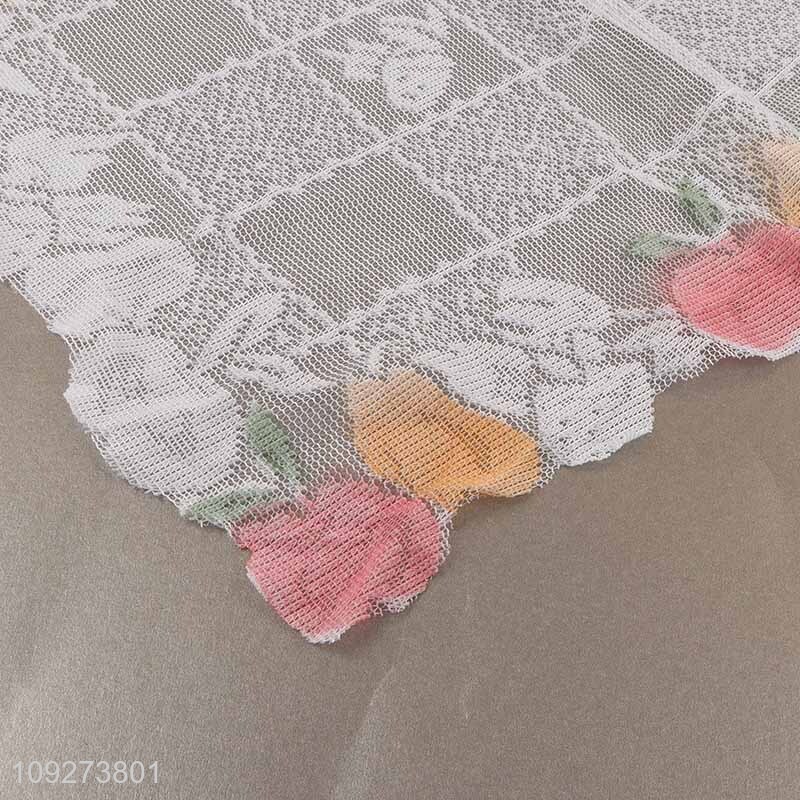 Good quality polyester restaurant table runner table decoration table flags