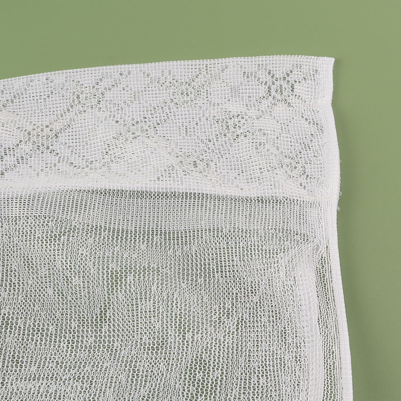 Factory wholesale polyester hollow window curtain for room decor