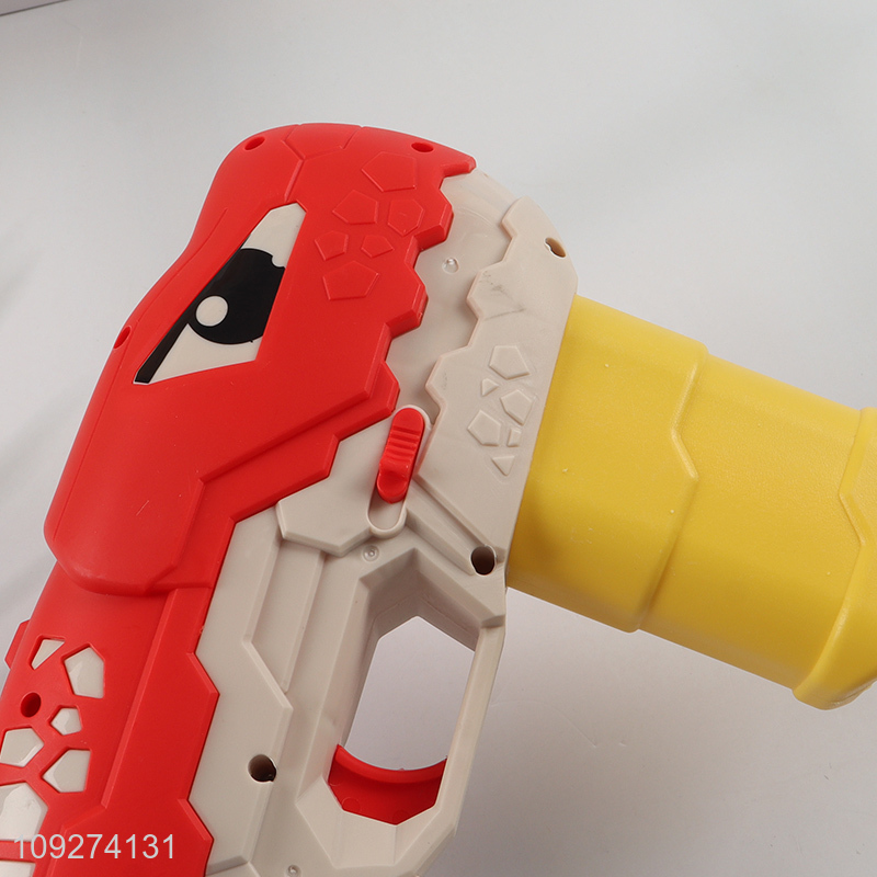 Good selling cartoon dinosaur children electric water gun toy