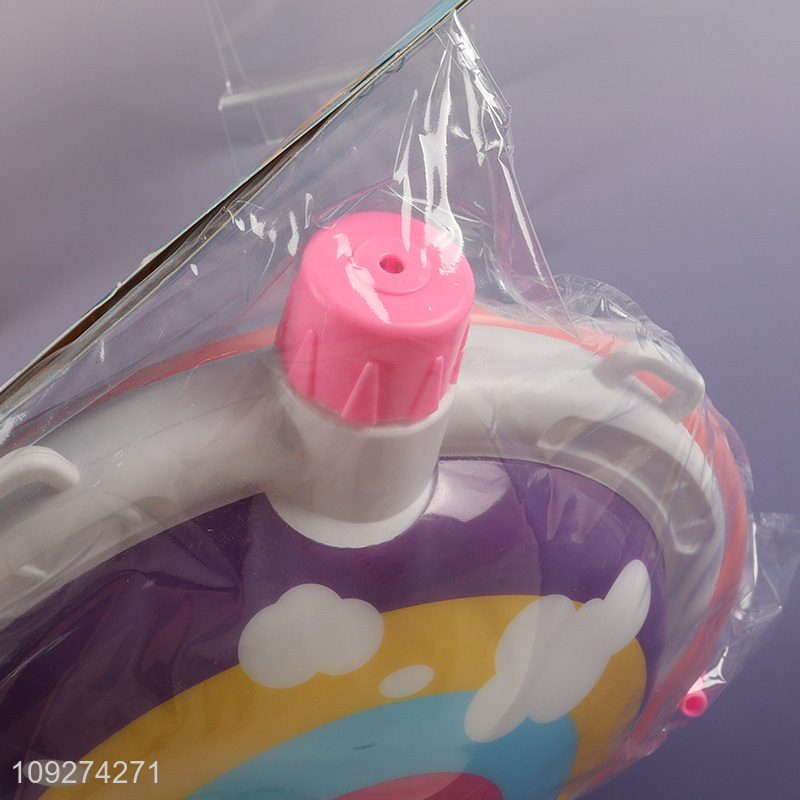 Low price summer outdoor kids backpack water gun toy