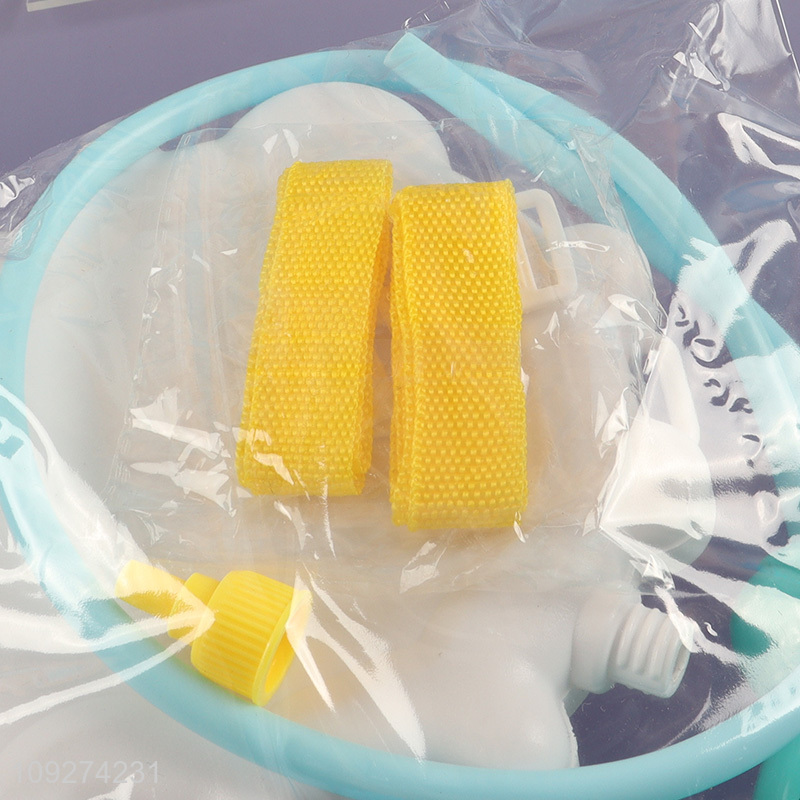 Yiwu market cartoon kids backpack water gun toy