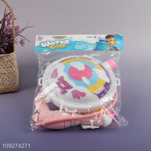 Low price summer outdoor kids backpack water gun toy