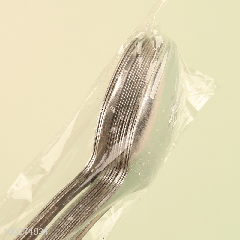 New product 12pcs stainless steel tableware spoon set