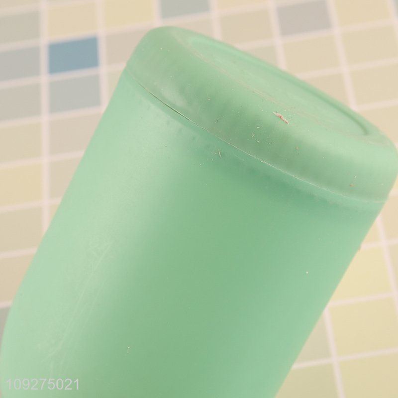 Factory portable 350ml glass water bottle drinking bottle