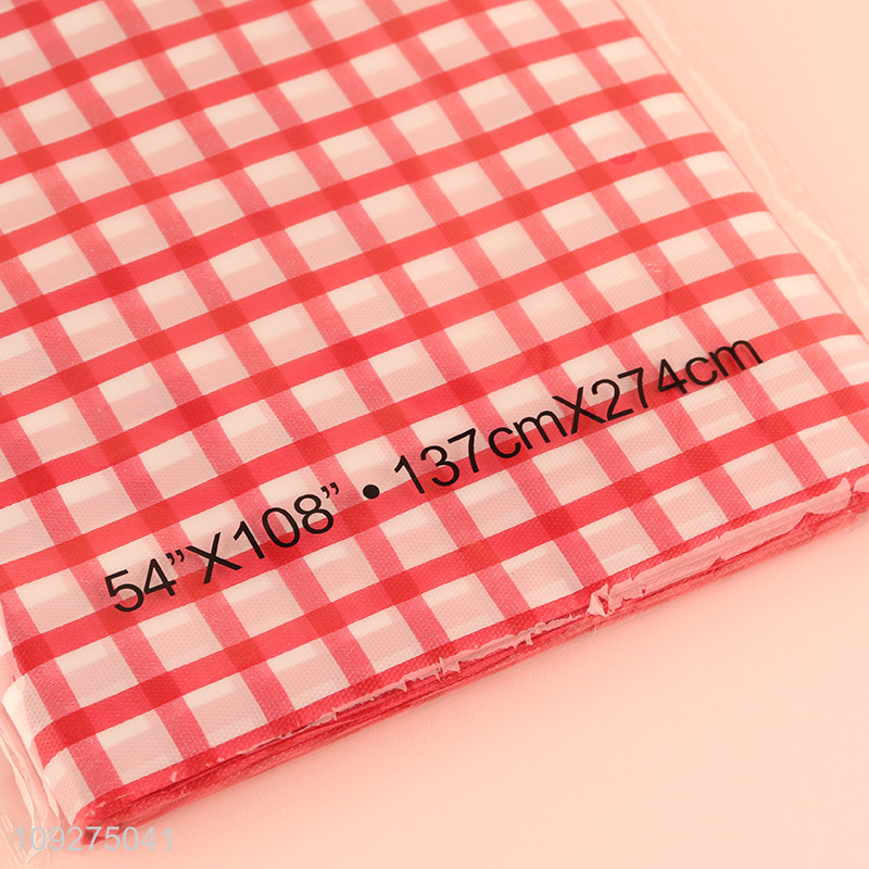 Hot products reusable waterproof table cloth table cover