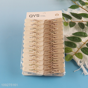 Good selling 24pcs plastic clothes clips clothes pegs set
