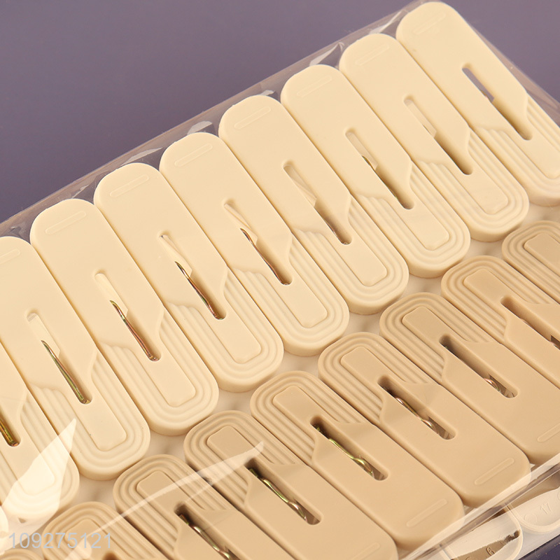 Top quality 20pcs household plastic clothes clips clothes pegs