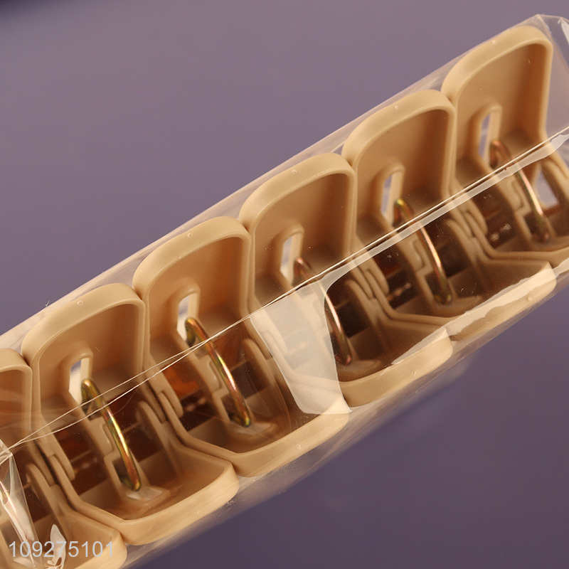 Hot products 12pcs plastic clothes clips clothes pegs for household