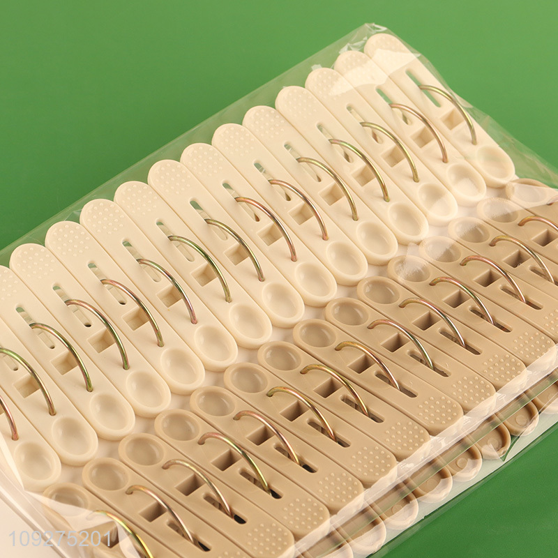 China wholesale 30pcs plastic clothes clips clothes pegs set