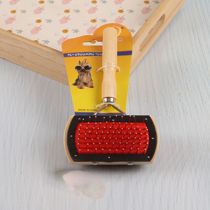 China wholesale double-sided pet grooming comb pet brush