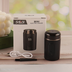 Good quality portable mini electric razor mini shaver for men