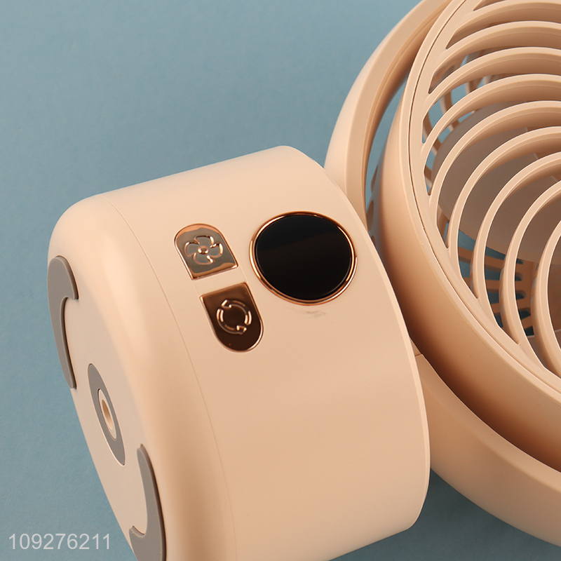 China products household portable desktop fan rachargeable fan