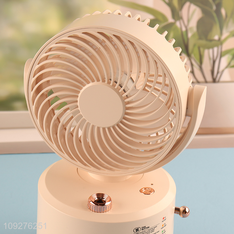 Hot selling desktop fan shaking head spray fan wholesale