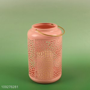 Top selling hanging decorative lights metal hollow hanging lights