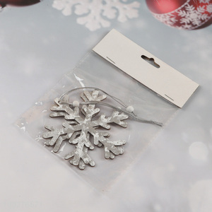 Hot products snowflakes shape christmas hanging ornament