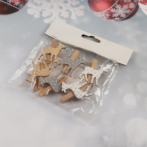 China products wooden christmas series paper clips