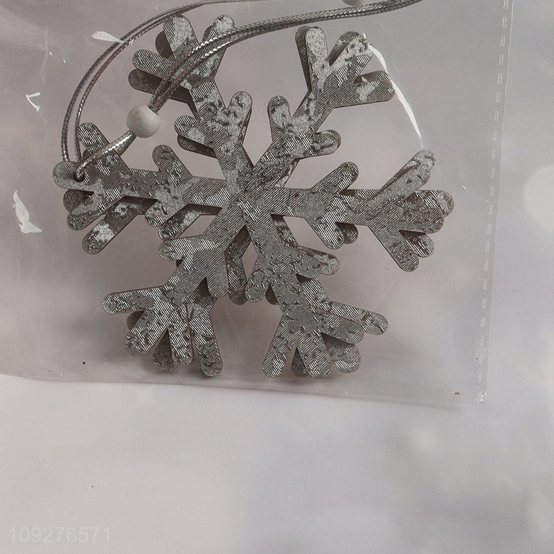 Hot products snowflakes shape christmas hanging ornament