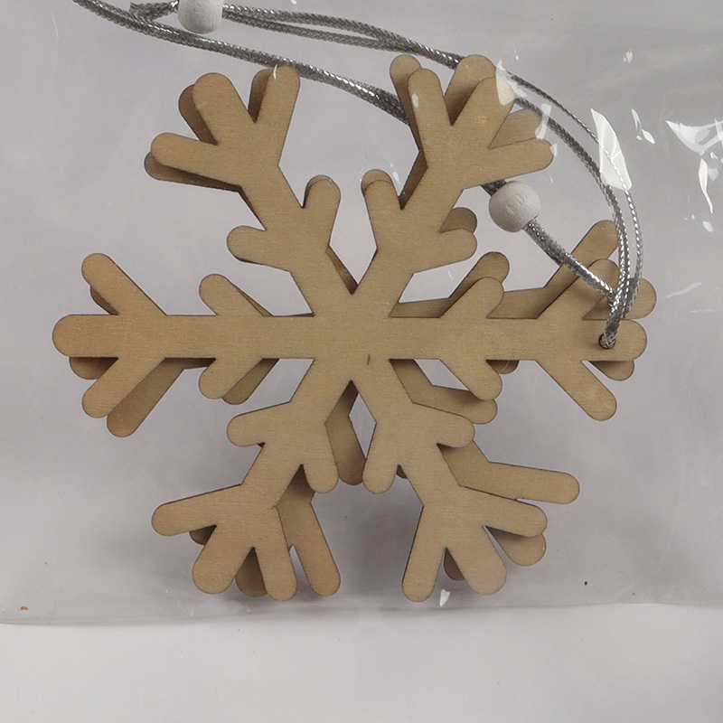 Hot products snowflakes shape christmas hanging ornament